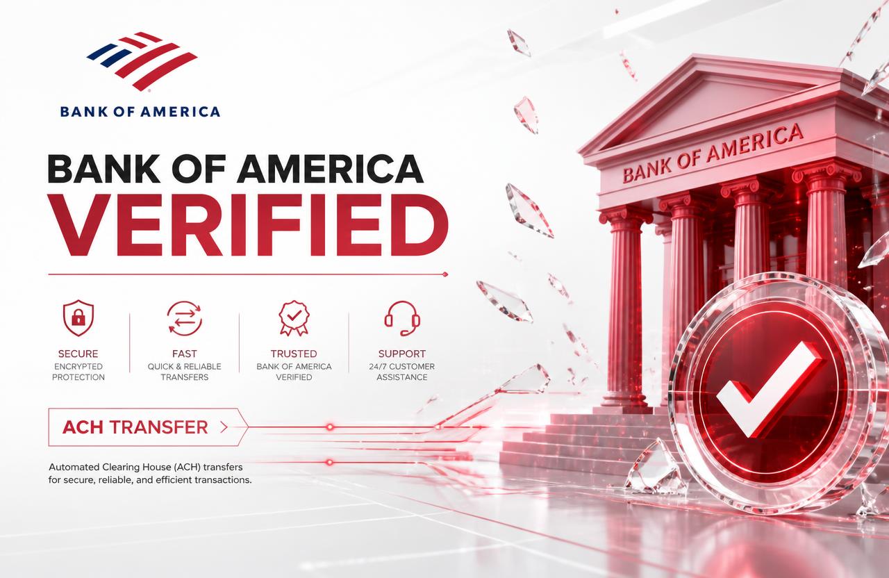 US Bank of America Verified banner