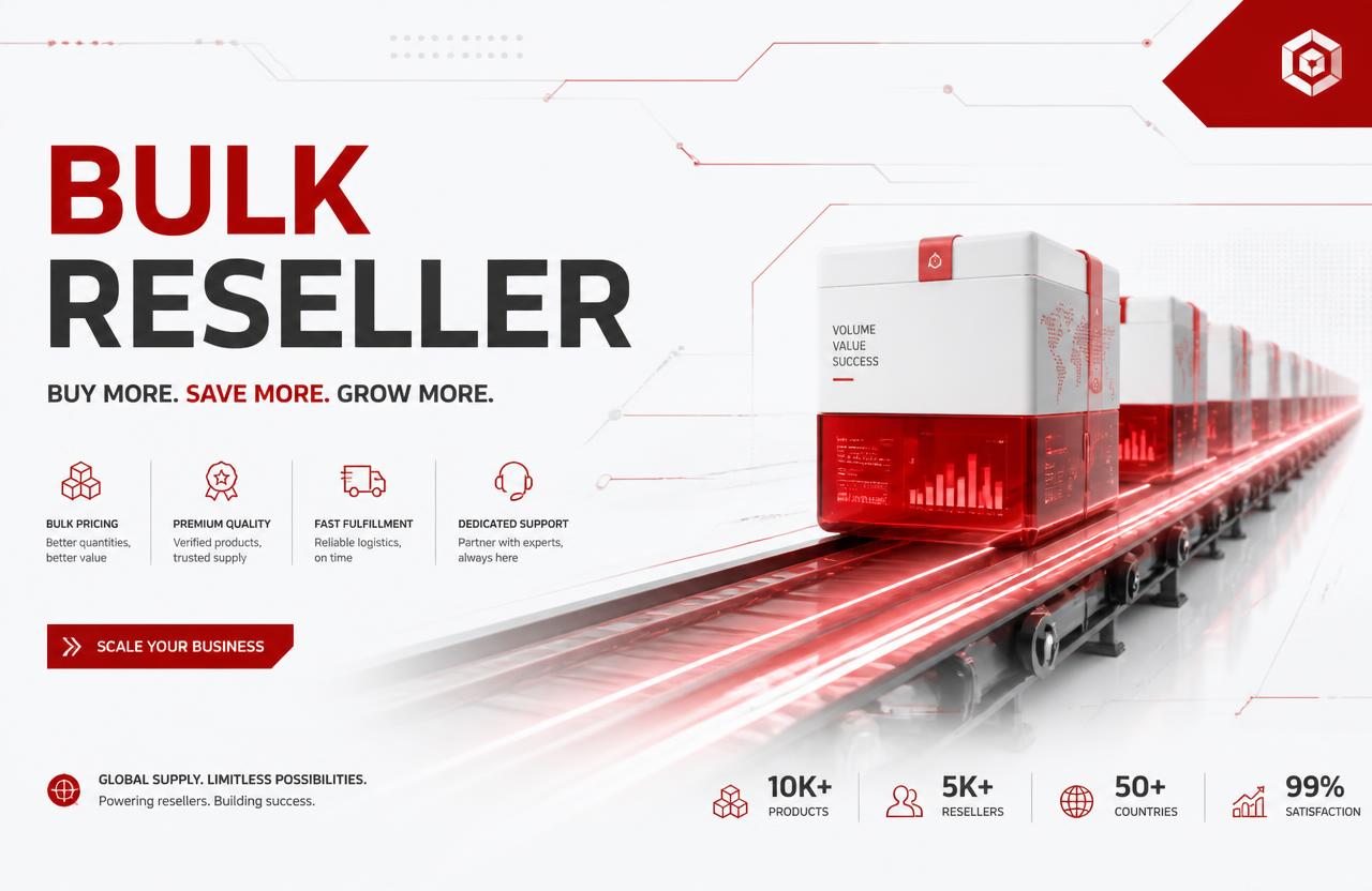 Verified Bulk / Reseller account dashboard status banner for Bulk