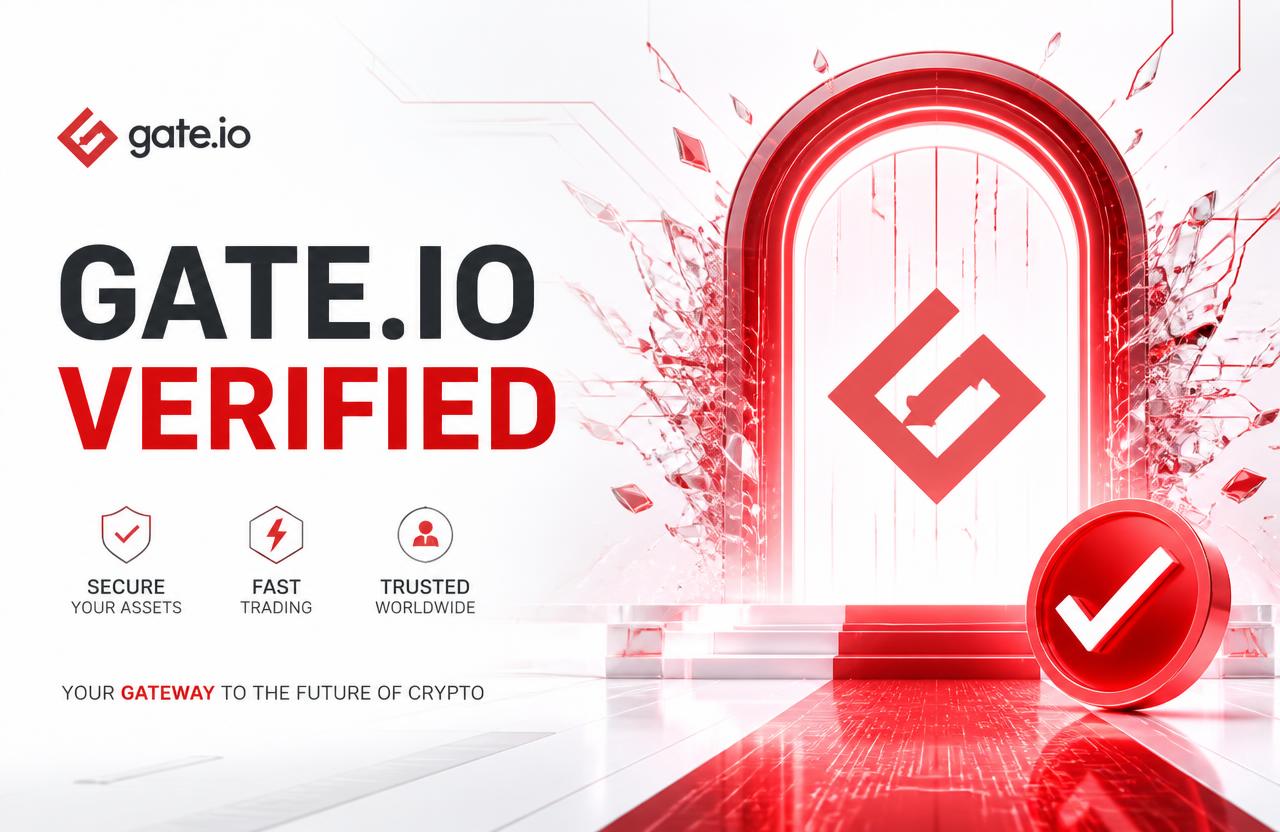 Gate.io Verified banner