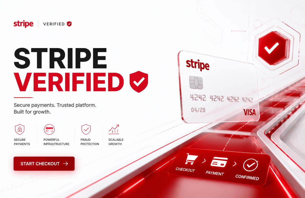 Stripe Verified banner